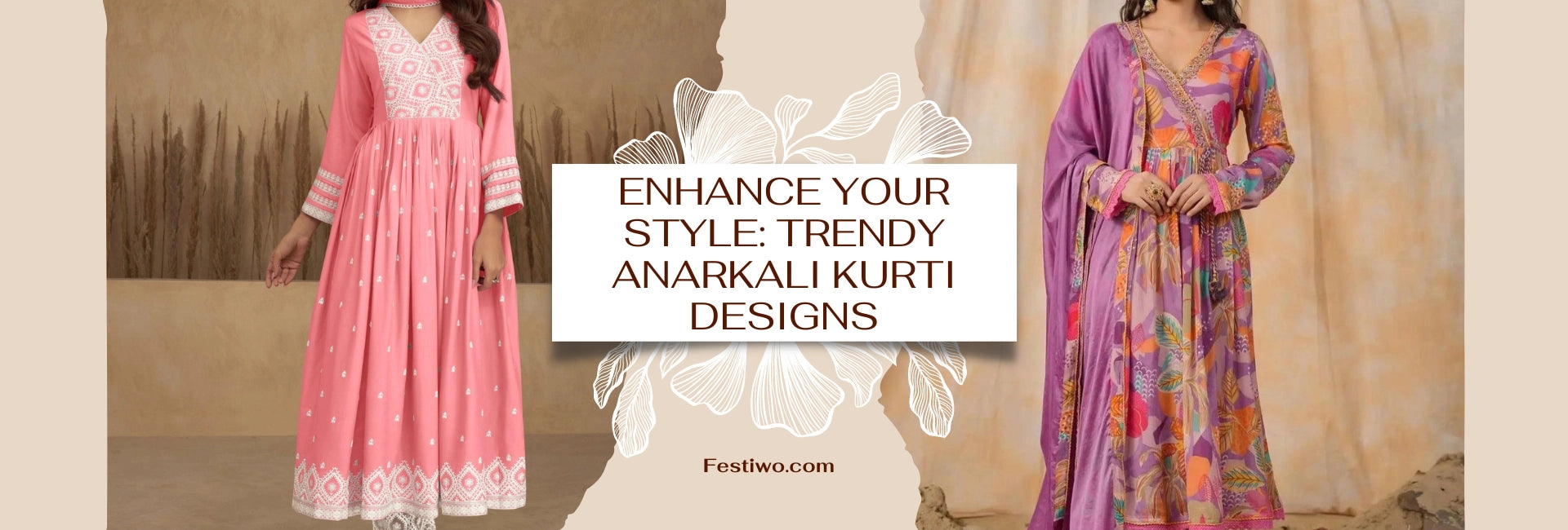 Enhance Your Style: Trendy Anarkali Kurti Designs