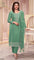 Georgette Embroidered Kurti with Viscose Chinon Dupatta