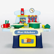 Hasper Tex Kids Kitchen Play Set - Toy Kitchen Set for Girls & Boys