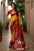 Traditional Indian Bandhej Silk Saree with Zari Woven Pallu for Women