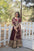 Women's Embroidered Dark Maroon Gown and Matching Dupatta