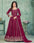 Beauty And Versatility  Heavy Embroidery Faux Georgette Anarkali Long Suit