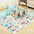 Tarkan Jumbo Reversible and Foldable Foam Mat for Learning & Crawling (6.5x5 ft, 0.6cm Thick) Baby Play Mat