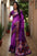 Traditional Indian Bandhej Silk Saree with Zari Woven Pallu for Women