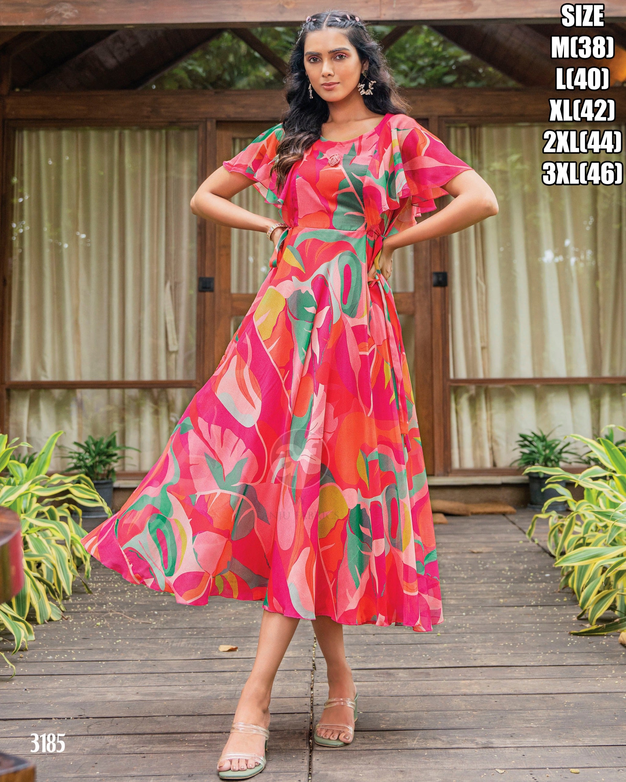 Chiffon Long One Piece Dress For Girl Image Elegant One Piece