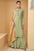 Festive Special Real Georgette Kurta With Sequence Embroidered Work And Sarara Palazzo Set