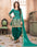 Party Wear Glittering Taffeta Silk Dhoti Kurta Real Mirror Work with Nazmin Dupatta