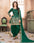 Party Wear Glittering Taffeta Silk Dhoti Kurta Real Mirror Work with Nazmin Dupatta