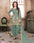 Party Wear Glittering Taffeta Silk Dhoti Kurta Real Mirror Work with Nazmin Dupatta