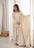 Festiwo Glass Roman Silk Farshi Shalwar Suit Set with Dupatta white