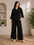Festiwo Kitkat Top & Palazzo Co-ord Set Black