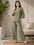 Festiwo Kitkat Top & Palazzo Co-ord Set Sage Green