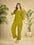 Festiwo Premium Heavy Rayon Embroidered Co-Ord Set for Wome Mehndi