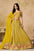 Georgette Zari-Weaving Lehenga Set with Heavy Embroidered Blouse & Dupatta Yellow