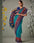 Luxurious Patola and Bandhej Work Soft Tusser Silk Saree with Contrast Blouse