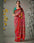 Exquisite Patan Patola Work Soft Tusser Silk Saree with Contrast Blouse