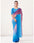 Graceful Georgette Partywear Saree with Matching Georgette Blouse