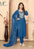 Stylish Rayon Sequins Embroidered Straight Salwar Suit