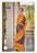 Slub Linen Digital Print Saree with Contrast Border