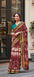 Women's Mal Mal Cotton Shibori Print Saree