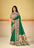 Designer Soft Tussar Silk Floral Printed Saree