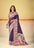 Designer Soft Tussar Silk Floral Printed Saree