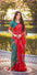 Traditional Indian Satin Border Linen Jute Brasso Saree