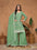 Party Wear Embroidered Chinon Pakistani Style Suit