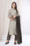 Elegant Gray Modal Viscose Silk Straight Suit with Hand Work and Matching Dupatta