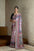 Women's Multi Color Crepe Silk Saree with Motif Digital Print and Mono Banglory Blouse