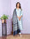 Elegant Viscose Silk Hand Work Kurti Set with Gaji Silk Printed Dupatta