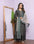 Gray Silk Handwork Straight Palazzo Kurta Set for Women