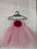 Princess Organza Full-Flared Frock with Contrasting Flower