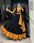 Navratri Wear Rayon Lehenga with Ginni Lace Work Dupatta