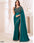 Satin Chiffon Sequence Embroidered Work Saree for a Party