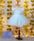 Elegant Heavy Net Full Flare Handwork Frock for Girls